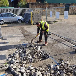 road works